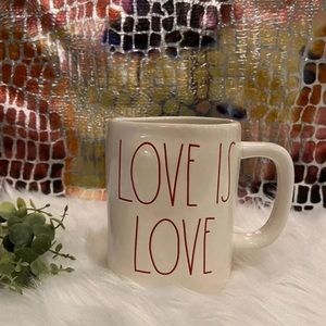 Rae Dunn LOVE IS LOVE Mug